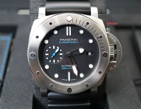 panerai 1305 review|panerai titanium bezel review.